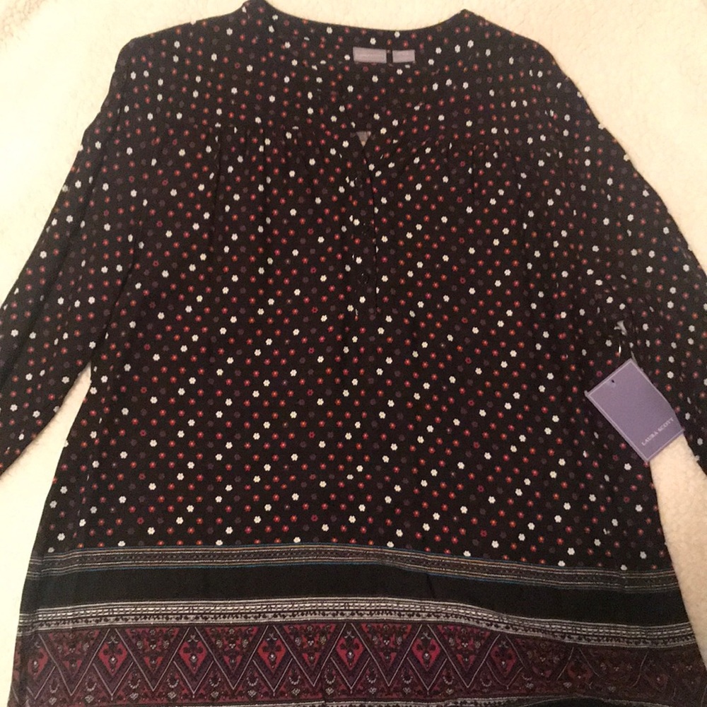 Flower Print Tunic